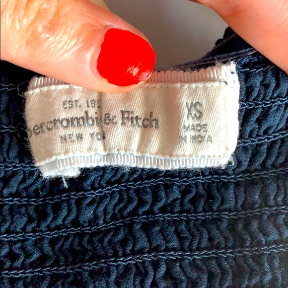 Navy Blue bralette / crop - Picture 3 of 3